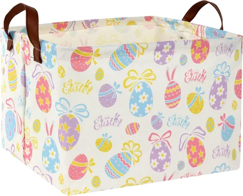 Vista 32 de Cesta de almacenamiento para niños y niñas, cesta de regalo, estante de libros vacío, rectangular, decoración de habitación de animales