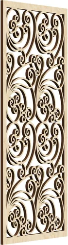 Vista 11 de Ekena Millwork WALW10X25X0250MALBI Marilla Paneles de pared decorativos de madera con calado, 9 3/8 pulgadas de ancho x 24 3/8 pulgadas de alto