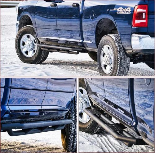 Vista 7 de oEdRo 6" Barras de estribo lateral de repuesto para Ram 1500 Crew Cab 2009-2018 y 2500/3500 2010-2026 y 1500 Classic 2019-2024, barras de estribo
