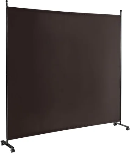 Vista 25 de Giantex Divisor de Habitación Panel Individual Grande, 73''A x 73''Al Pantalla de Privacidad con Ruedas Bloqueables, Panel Divisor de Habitación