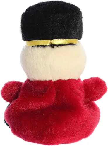 Vista 4 de Aurora® Adorable Palm Pals™ Marius Nutcracker™ - Animal de peluche, diversión de bolsillo, juego sobre la marcha, rojo, 5 pulgadas