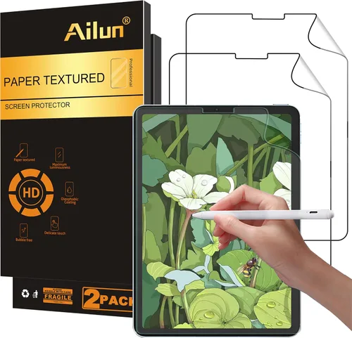 Vista 13 de Ailun Protector de pantalla de papel para iPad Air 10.9 pulgadas, iPad Pro