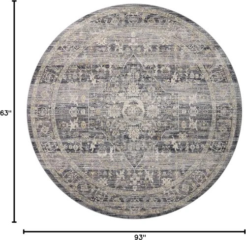 Vista 191 de Loloi Jean Stoffer Katherine Collection KES-02 Ocean/Coral 2'-7'' x 10'-0'', .25" Pile Height, Runner Rug