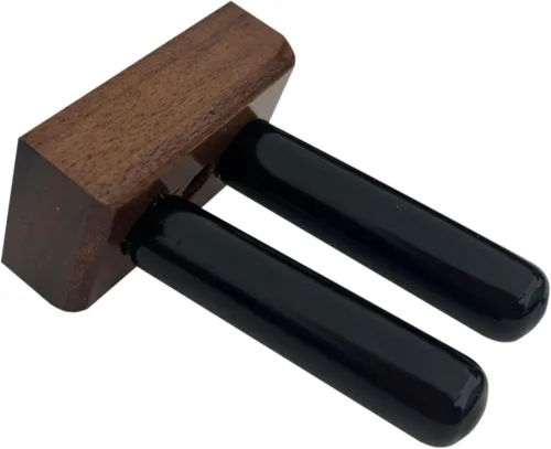 Vista 5 de Soporte de pared Bridge Stick (fabricado en los Estados Unidos) (nogal)