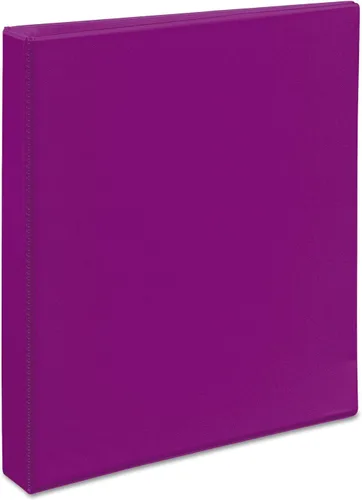 Vista 82 de Avery(R) Carpeta duradera de tapa transparente de 3 argollas inclinadas de 1 pulgadas, 1 carpeta azul claro (17295)