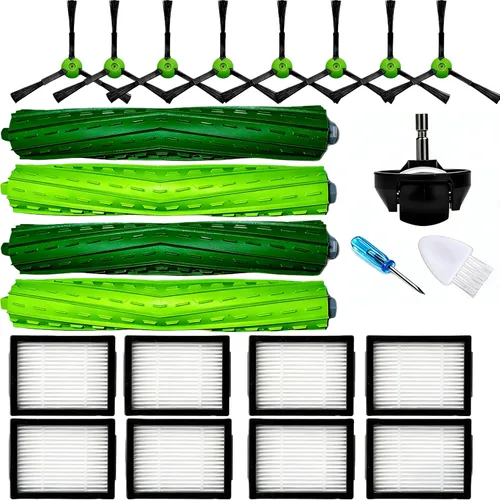 Vista 11 de Bolsas antipolvo de repuesto para iRobot Roomba All Series 104 2 en 1 105 106 Vac,Plus 405, 505 Combo, Essential 2 Q052, Max 705 Vac desechables