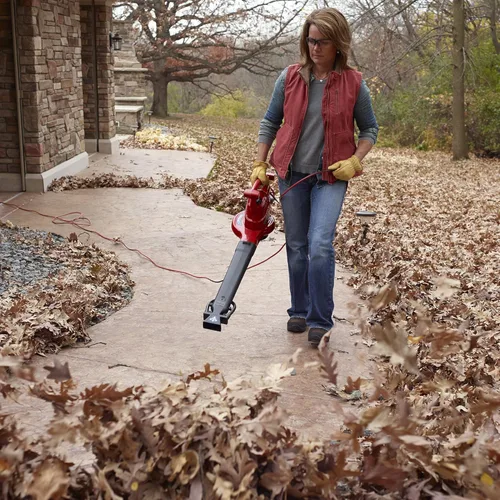 Vista 5 de Soplador eléctrico Toro Power Sweep 7 Amp, 2 velocidades, Rojo