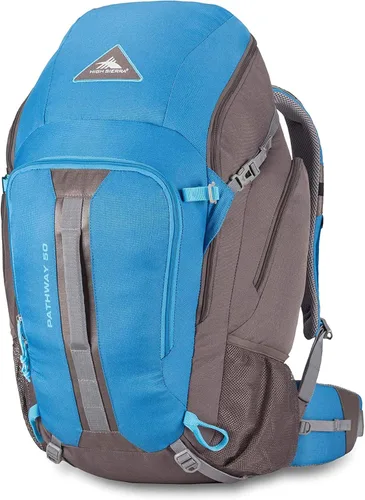 Vista 10 de High Sierra Pathway - Mochila de senderismo con marco interno, Gris Azul/Mercurio/Azul Haze), 79547-8521
