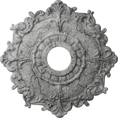 Vista 50 de Ekena Millwork CM18RLMMF Medallón de techo Riley, barro de Mississippi