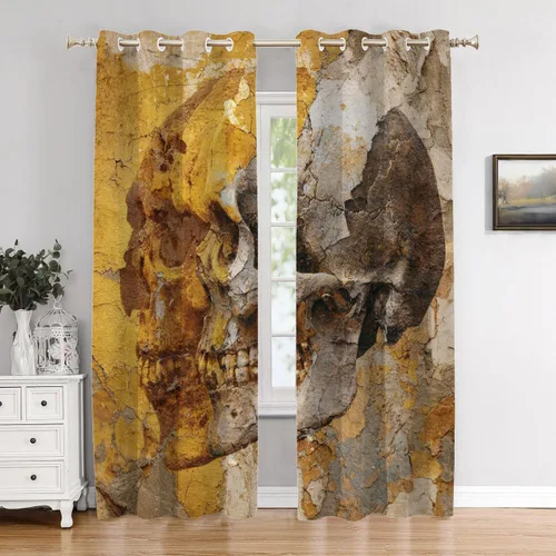 Vista 17 de Maritime Ocean Cafe Curtains,Anchors Nautical Art Blackout Tier Curtain Multilayer Polyester Short Kitchen Drapes 2 Pack 26X24 Inches