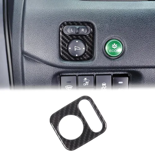 Interruptor de ajuste de espejo retrovisor para Honda Pilot 2016-2022/Ridgeline 2017-2023/Passport 2019-2023, accesorios de protector decorativo