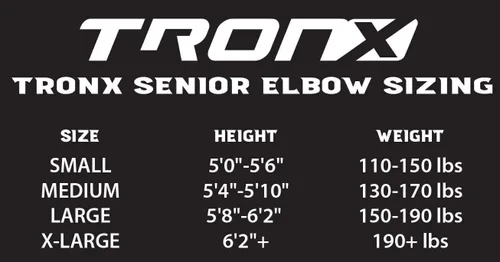 Vista 2 de TronX Force Senior - Coderas de hockey para adultos