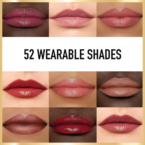 Vista 4 de L'Oreal Paris Colour Riche Original - Lápiz labial cremoso e hidratante satinado con aceite de argán y vitamina E, Divine Wine, 1 unidad
