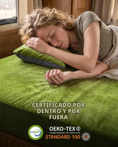 Vista 6 de Colchón de camping de espuma viscoelástica GAIALOOP extra grueso de 4 pulgadas, colchón de suelo enrollable para dormir en campamento, colchoneta