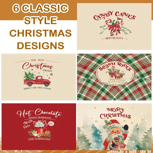 Vista 3 de Gerrii Juego de 100 vasos de papel de Navidad desechables de 12 onzas con tapas, tazas de chocolate caliente, tazas de café, tazas calientes