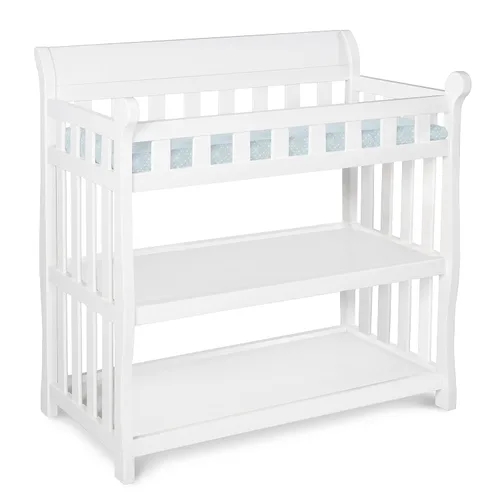 Vista 10 de Delta Children Eclipse - Cambiador con almohadilla, color Espresso Cherry