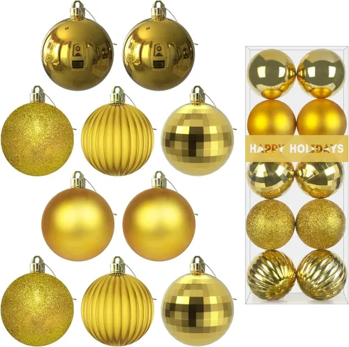 Vista 89 de GameXcel - esferas de Navidad para el árbol de Navidad - Decoraciones navideñas que no se rompen, unas perfectas esferas colgantes