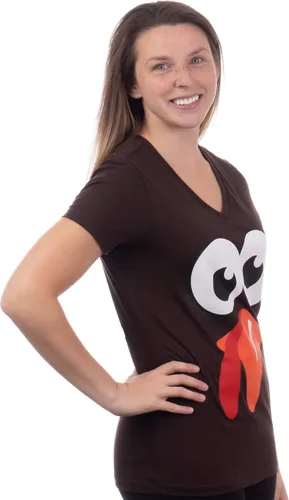 Vista 41 de Camiseta de disfraz navideño para mujer, camiseta de Halloween y Navidad pirata para mujer
