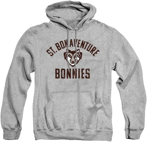 Vista 170 de LOGOVISION Colección oficial de sudaderas con capucha para adultos con logotipo desgastado grande universitario