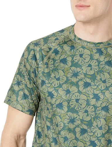 Vista 3 de Tienda Essentials Camiseta de natación de manga corta y secado rápido UPF 50 para hombre