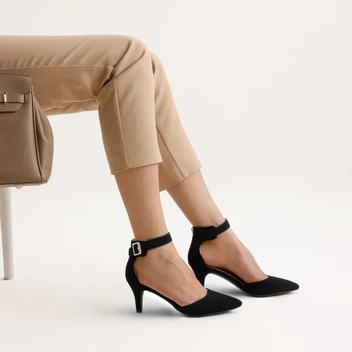 Vista 6 de Dream Pairs - Zapatos de vestir de tacón bajo para mujer