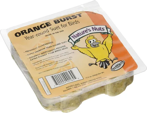 Vista 3 de Nature's Nuts Orange Burst Suet (12 unidades por caja)