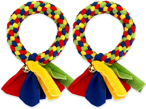 Vista 7 de Dewonch Juguete teaser de cuerda polar para perros como reemplazo para Chase and Tug (A-2PCS)