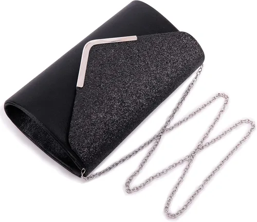 Vista 3 de Bolsos de mano para mujer, bolsos de noche, bolso de sobre, cartera de boda, bolso cruzado