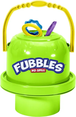 Vista 8 de Little Kids Fubbles - Cubo de burbujas grande sin derrames, color rosa, para juegos infantiles