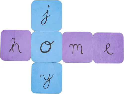 Vista 6 de Paquete de 60 cuadrados de madera de 2 x 2 para manualidades, recortes de madera sin terminar de 0.098 in con esquinas redondeadas