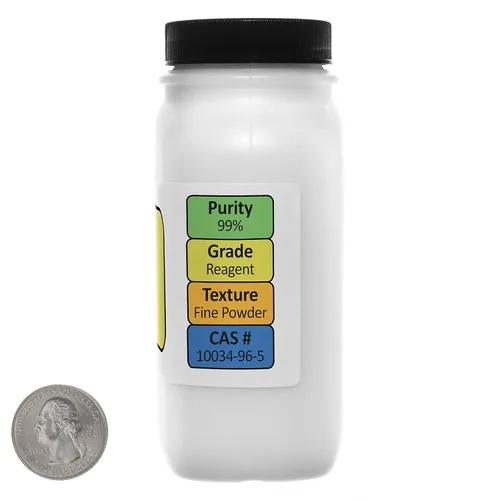 Vista 2 de Sulfato de manganeso [MnSO4(H2O)] 99% polvo grado AR 1 libra en dos botellas ahorradoras de espacio