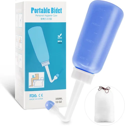 Vista 9 de Botella Peri Showvigor para el cuidado posparto, botellas Peri de 12 OZ, botella perineal portátil de bidé para los elementos esenciales posparto