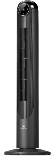 Vista 9 de Antarctic Star T36 Tower Fan-36 Inch, Bladeless Oscillating Fan with Remote, 6 Speeds & 4 Modes, LED Display, 9H Timer, Quiet Floor Standing Fan for