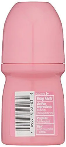 Vista 2 de Hi & Dri Desodorante antitranspirante en polvo fresco roll-on 1.7 oz (paquete de 6)