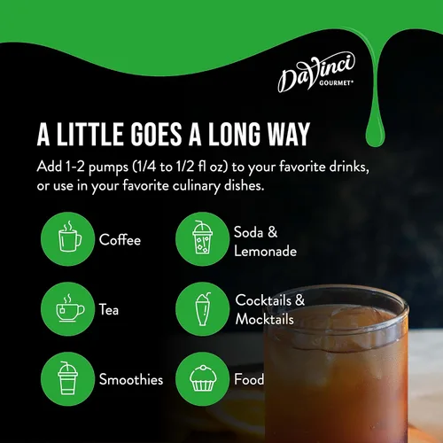 Vista 5 de DaVinci Gourmet Naturals - Jarabe de caramelo salado hawaiano, 25.4 onzas líquidas (paquete de 1)