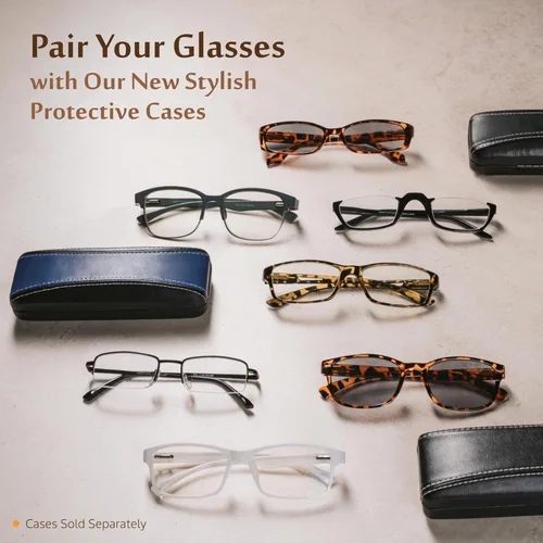 Vista 6 de TruVision Readers Gafas de lectura, bisagras de resorte cómodas para hombres y mujeres, 9501HP