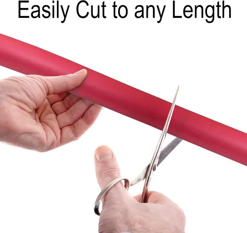 Vista 3 de Rehabilitation Advantage Tubo de espuma de célula cerrada para soporte de utensilios rojo 6 unidades paquete de 1