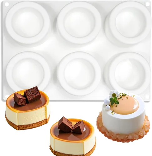 Vista 13 de Molde de silicona para chocolate en forma de dedo con 6 cavidades tipo barra para chocolate, dulces, pan, 11.6 x 6.8 x 1.3 pulgadas