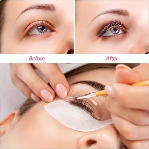 Vista 4 de Beaupretty 40 varillas de elevación de pestañas, rizador de pestañas de silicona, almohadillas de silicona para levantamiento de pestañas