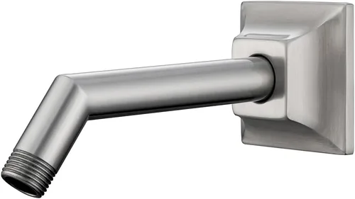 Vista 9 de SE91078-16BG - Brazo de ducha con brida, acero inoxidable cepillado de 16 pulgadas, brazo de extensión de cabezal de ducha montado en la pared