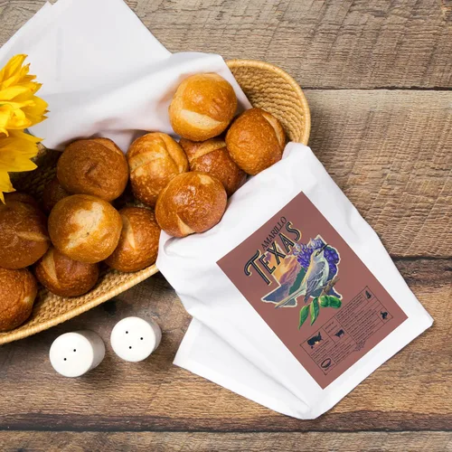 Vista 8 de Lantern Press Amarillo, Texas, Facts About, State Series (100% Cotton Tea Towel, Decorative Hand Towel, for Kitchen and Home)