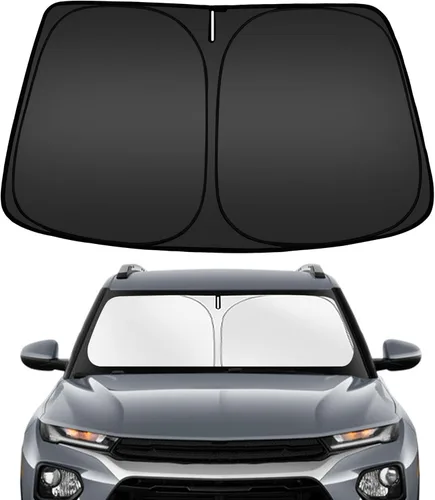 Vista 46 de ARISMOTOR Parasol para parabrisas para BMW X3 2018-2025, ajuste personalizado plegable, protector de parasol y visera solar para ventana delantera