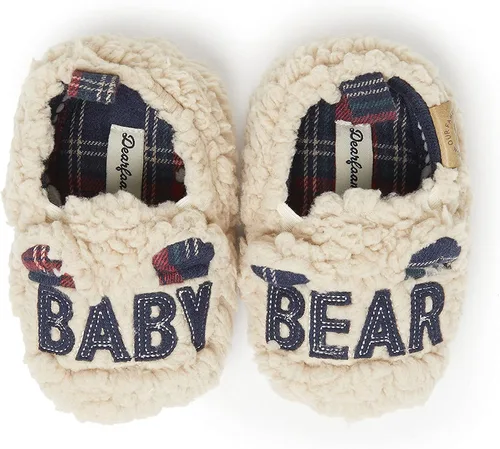 Vista 2 de Dearfoams Unisex-Child Lil Baby Bear 2021 Retired Colors Slipper