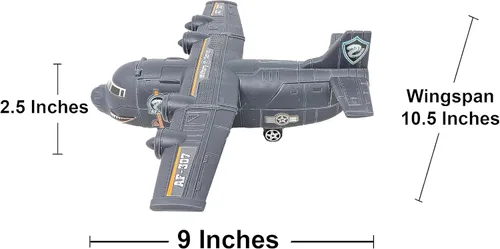 Vista 3 de Portaaviones de juguete Ejército Hombres con Aviones de combate Aviones de combate Aviones de combate Vehículos militares