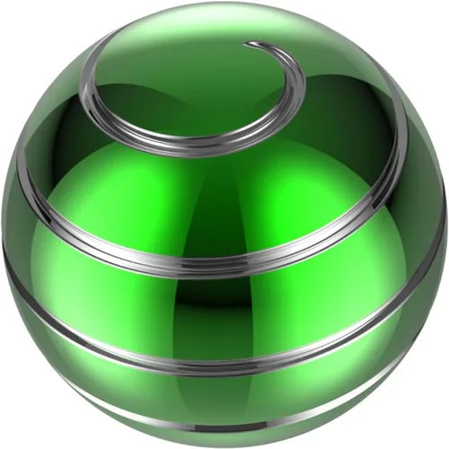 Vista 19 de Juguetes de Escritorio Cinéticos para la Ansiedad, Spinner Fidget de Ilusión Óptica de Cuerpo Completo de 1.77'', Set de Juguetes Giratorios Fidget