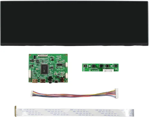 Vista 6 de VSDISPLAY 12.6" NV126B5M-N41 12.6inch 1920X515 LCD Screen Work with LCD Controller VS-RTD2556HM-V1