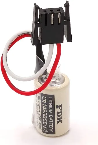 Vista 4 de (2 piezas) CR14250SE 1/2AA 3V para FDK CR14250SE PLC batería 1747-BA fuente de alimentación de reserva