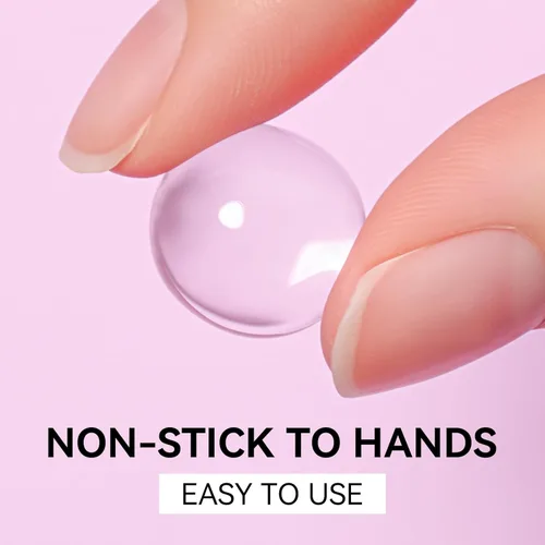 Vista 5 de Makartt 3D Gel para uñas de arte: Gel de uñas constructor sólido transparente 4 en 1 no pegajoso para extensión, pegamento UV para uñas acrílicas