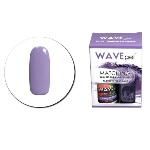 Vista 177 de WAVEGEL Soak-0ff - Juego de esmalte de uñas y gel a juego - Falu Coffee - W161-161 I 0.5 onzas