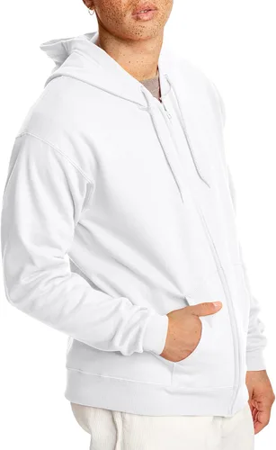 Vista 3 de Hanes mens Full-zip Eco-smart Hoodie